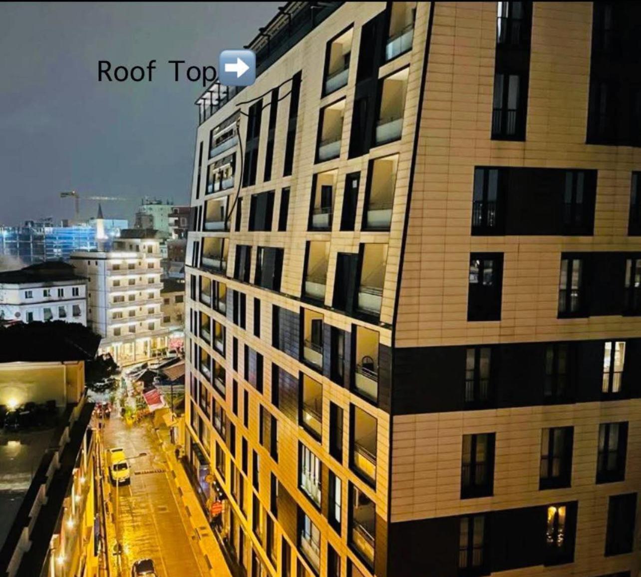 Rooftop City Light Tirana Exteriör bild